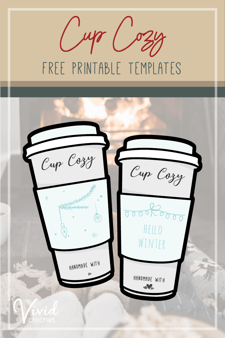 FREE PRINTABLE Handmade Cup Cozy Display