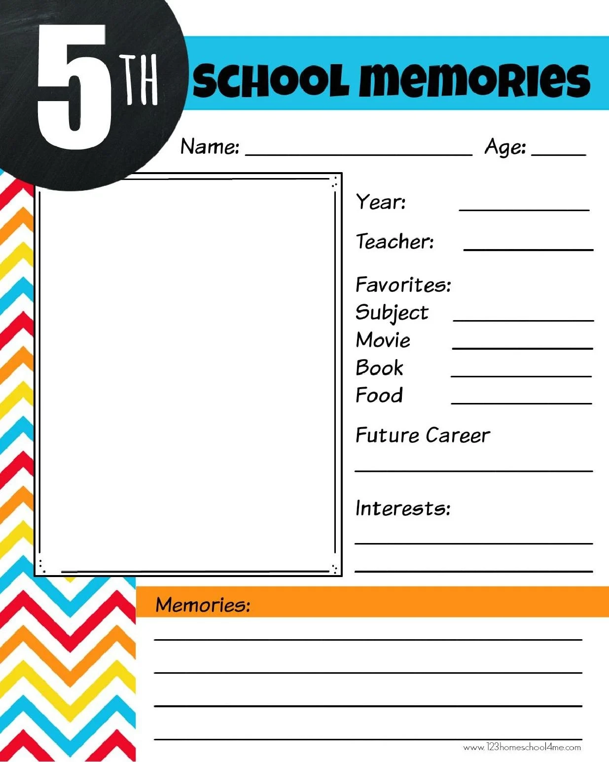 Free Printable Memory Book Templates