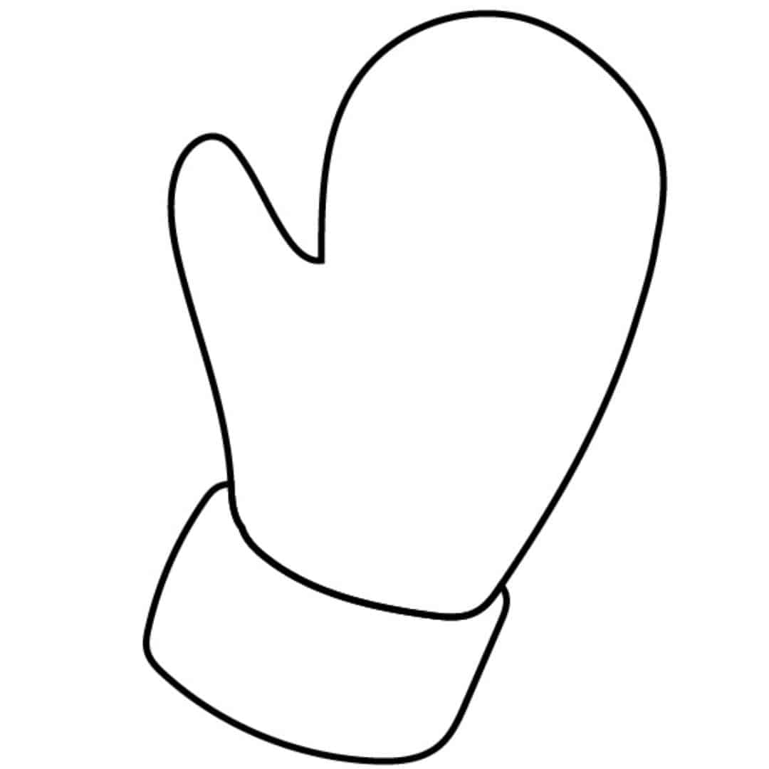 Free Mitten Printable Template