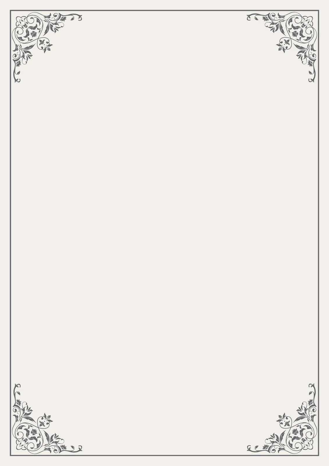 Free Printable Border Templates