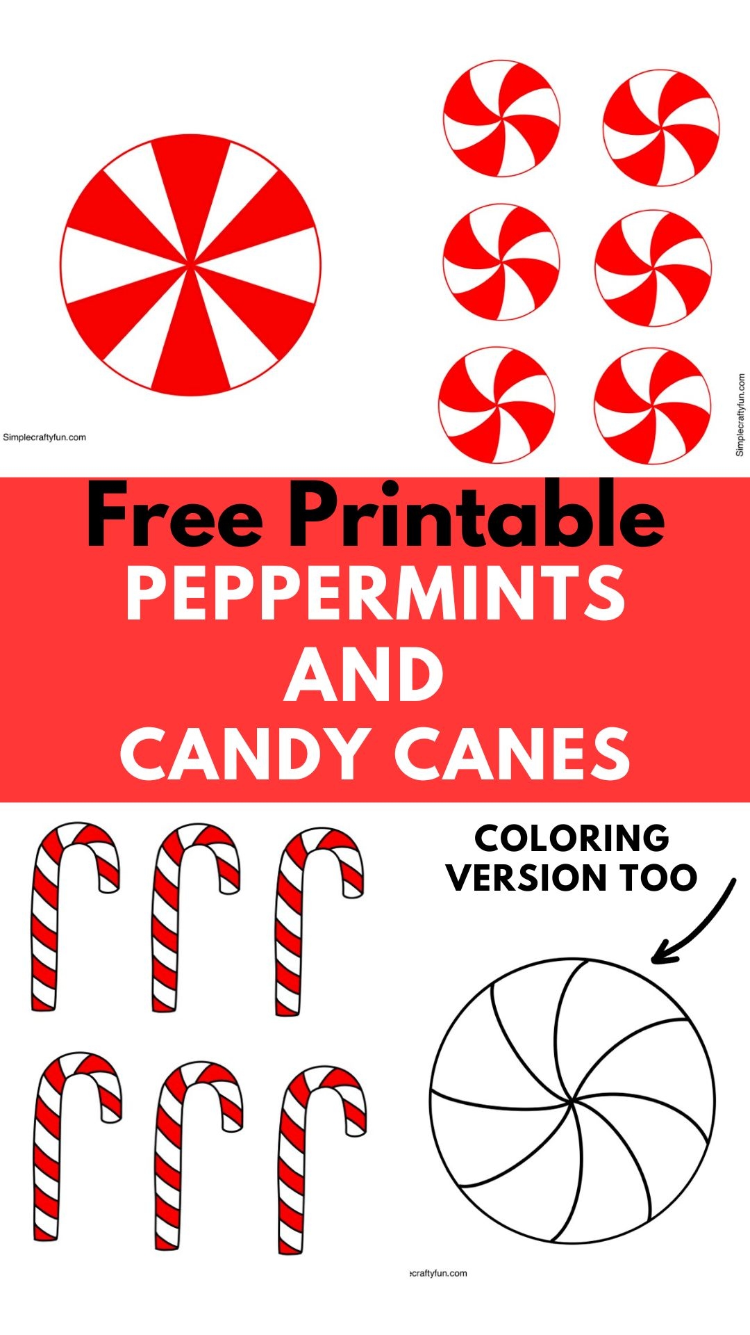 Candy Templates Free Printable