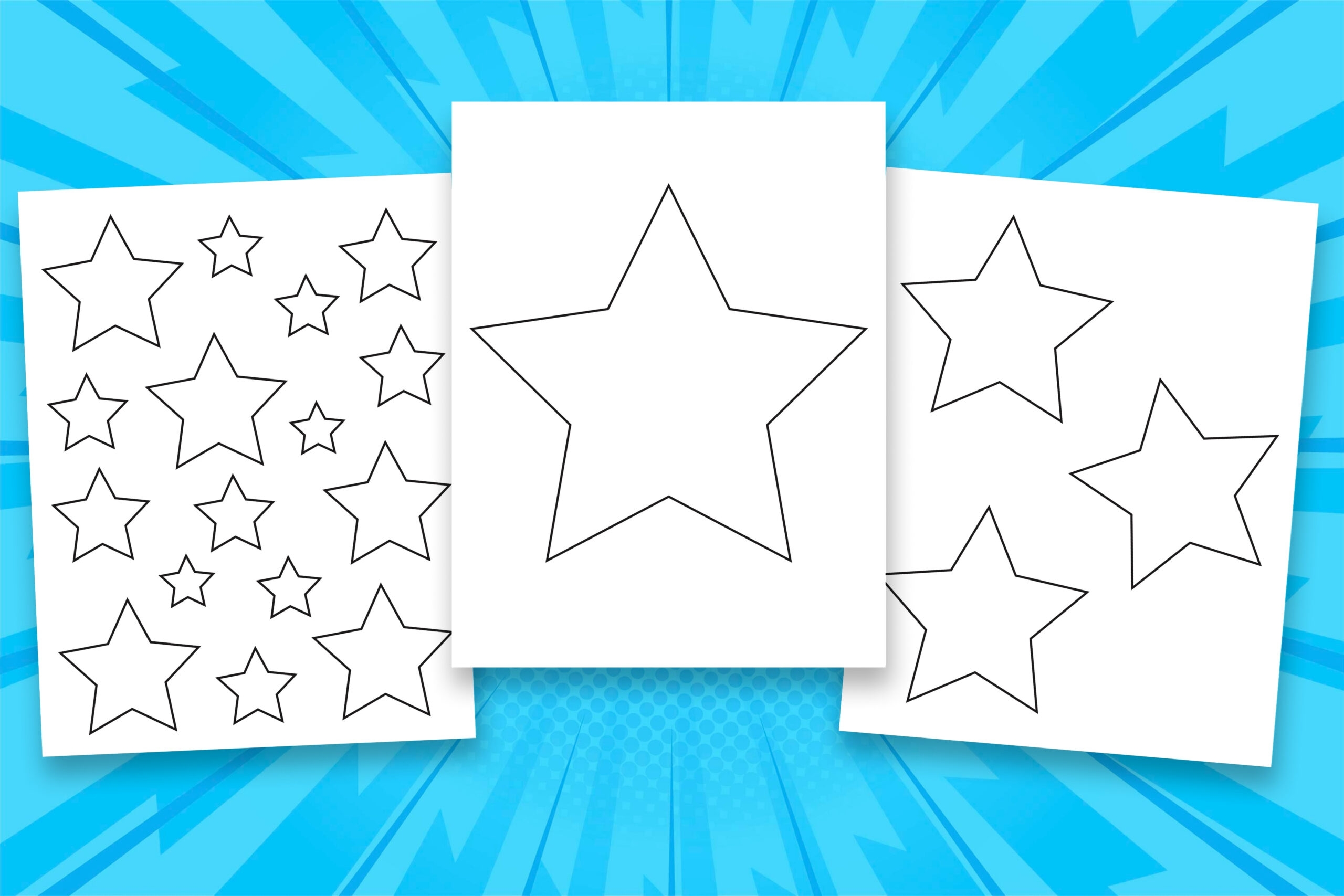 3.5 Inch Star Template Printable
