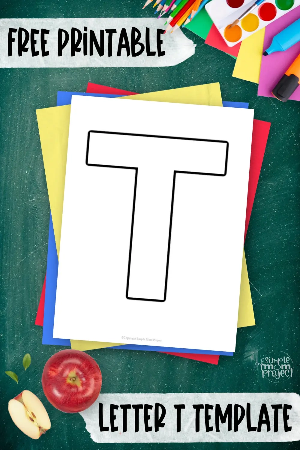 Free Printable Letter T Template