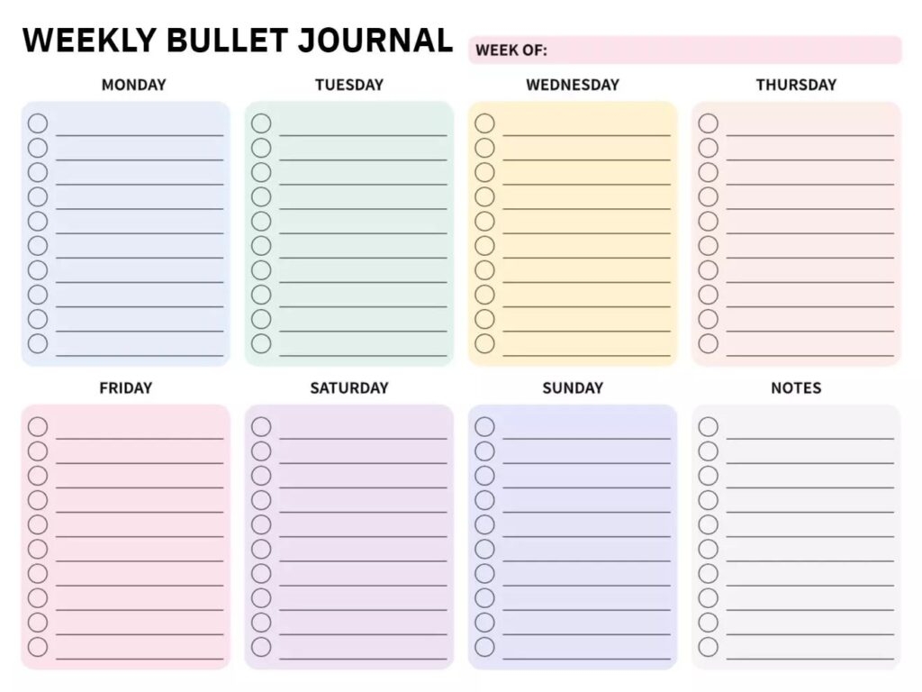 Printable Journal Template