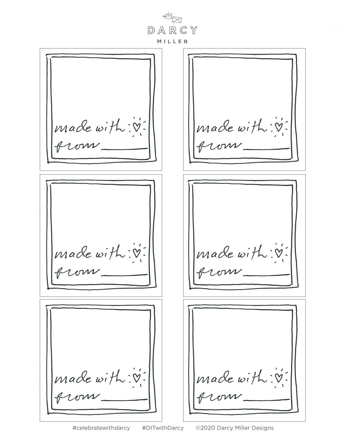 Friendship Bracelet Cards