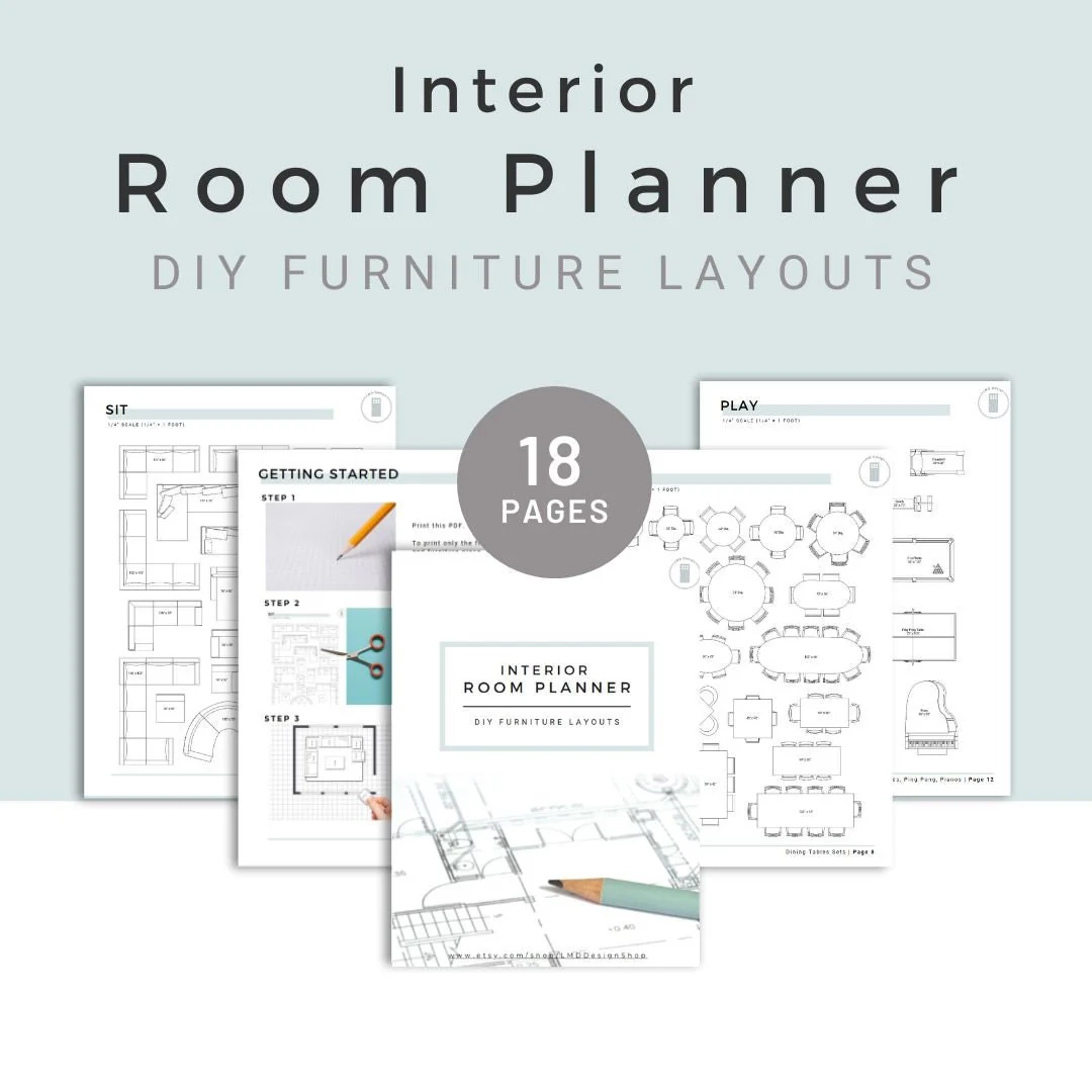 Free Printable Furniture Templates For Interior Design