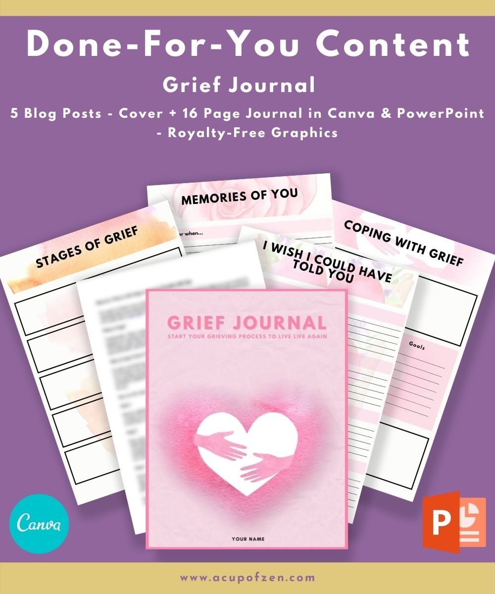 Free Printable Grief Journal Template