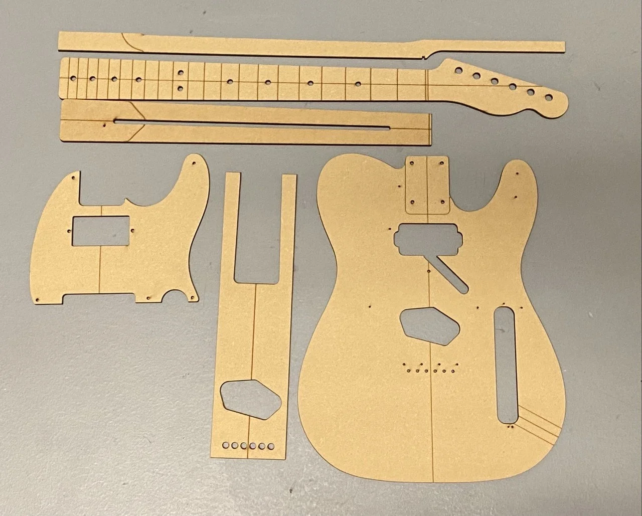 Free Printable Guitar Templates