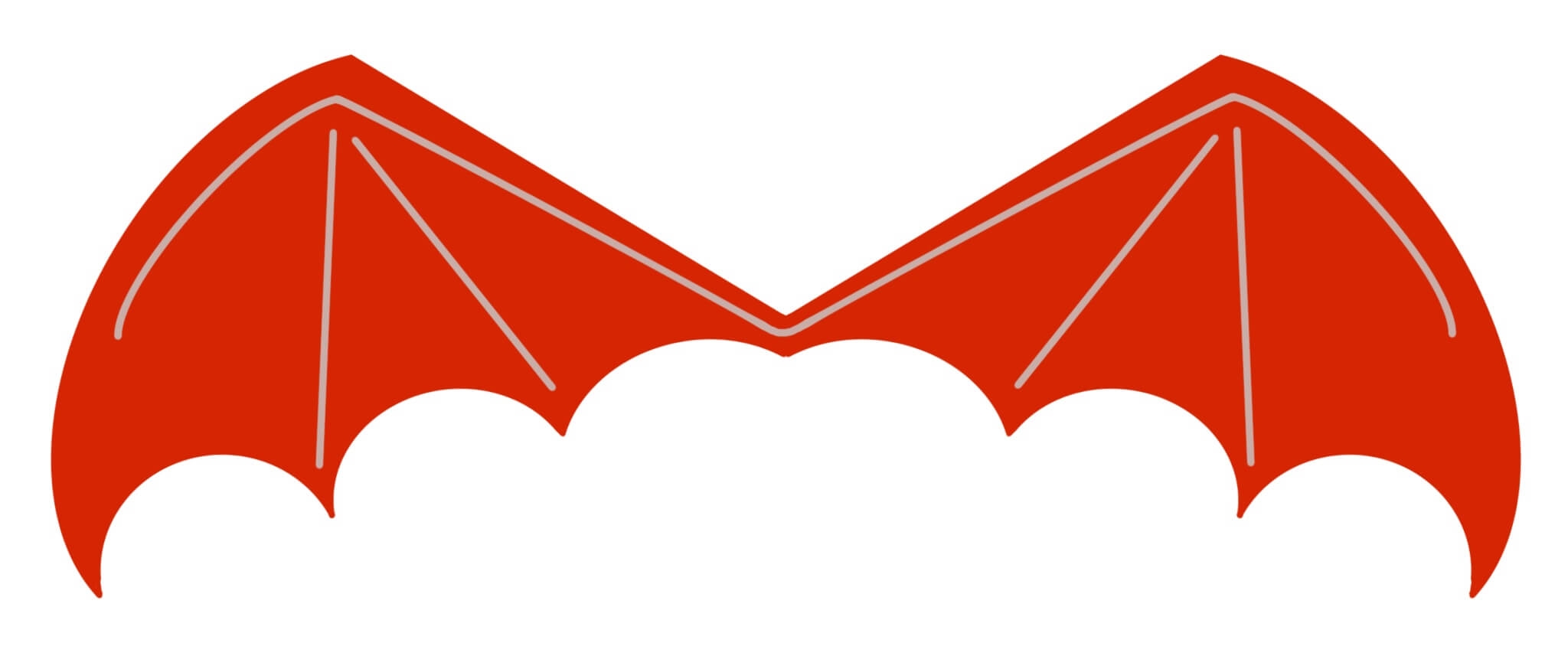 Printable Dragon Wing Template