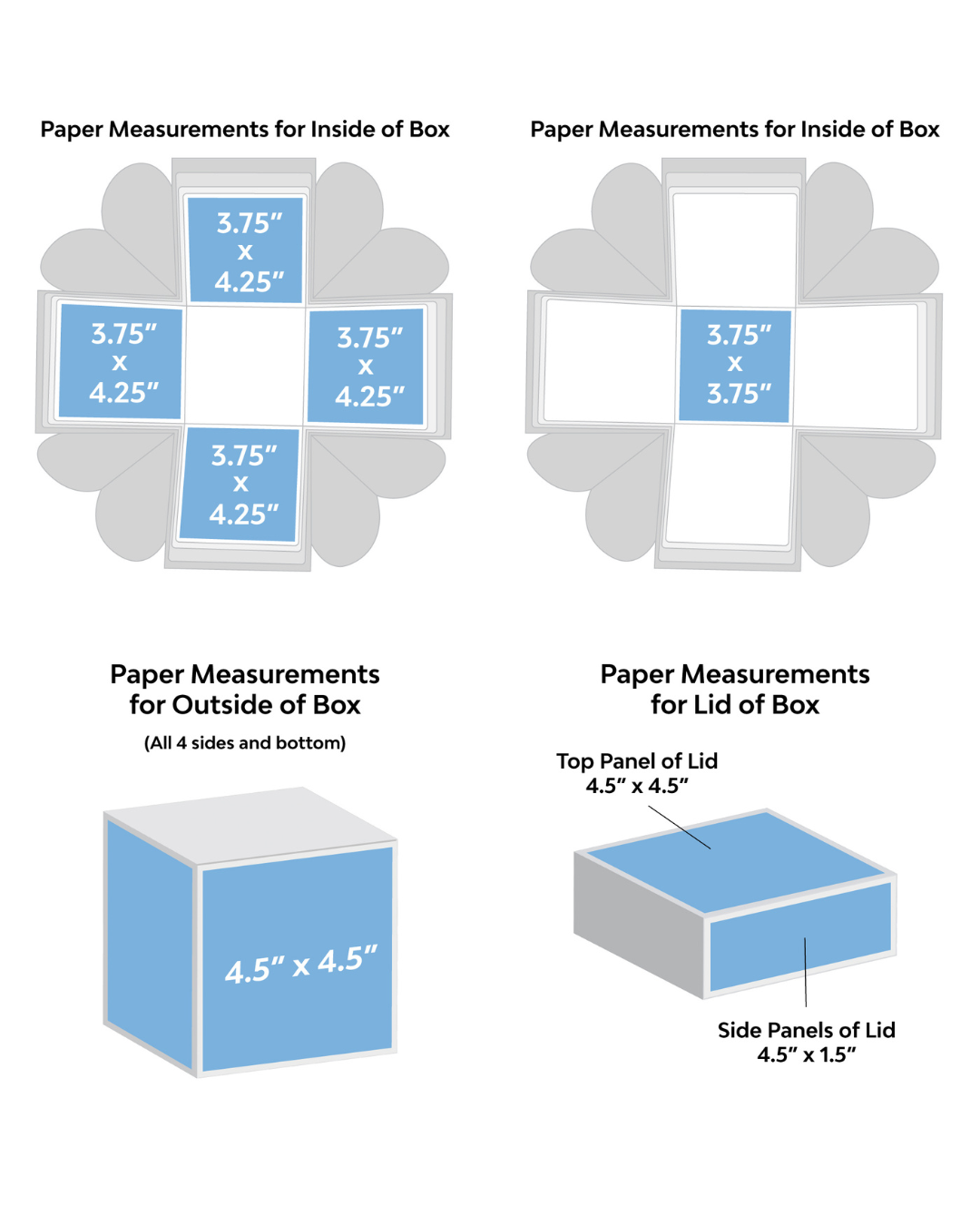 How To Make An Exploding Box With Paper Scrapbook
