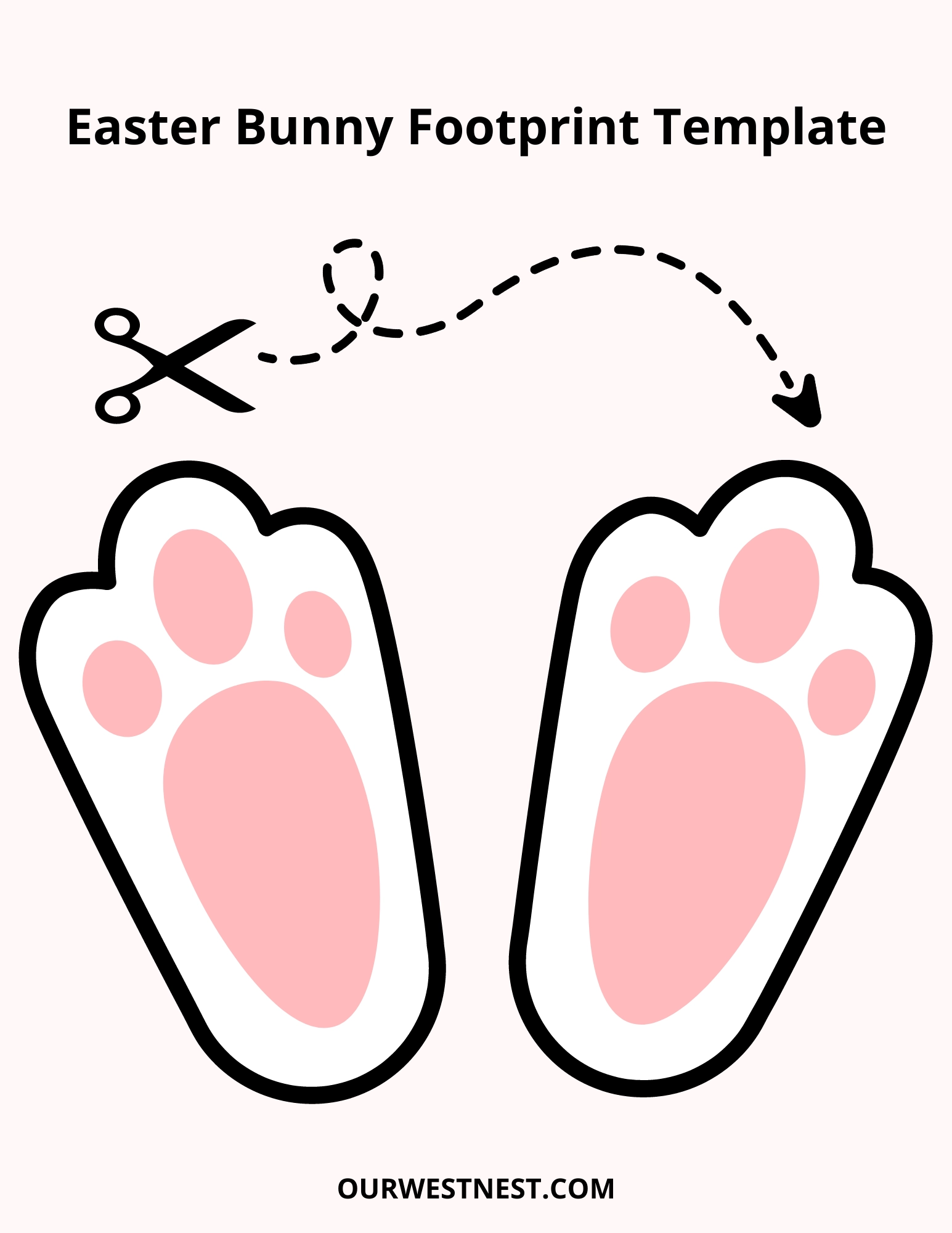 Free Printable Feet Template