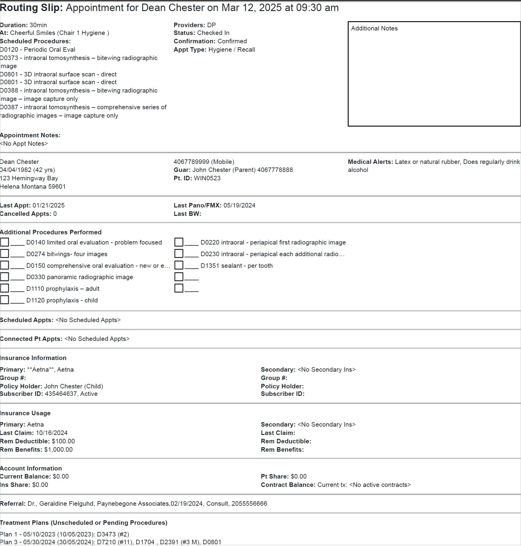How To Print Routing Slips For Patient Appointments Carestream How To Print Routing Slips For Patient Appointments Carestream