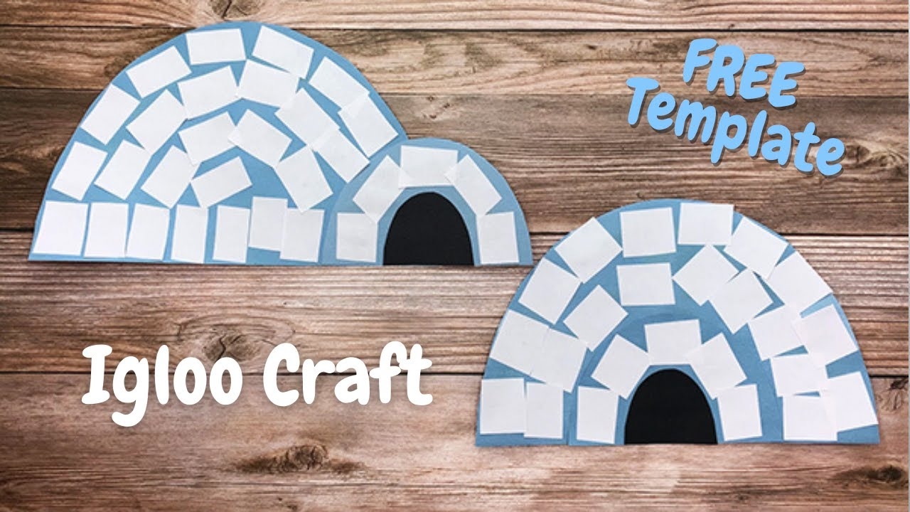 Free Printable Igloo Template