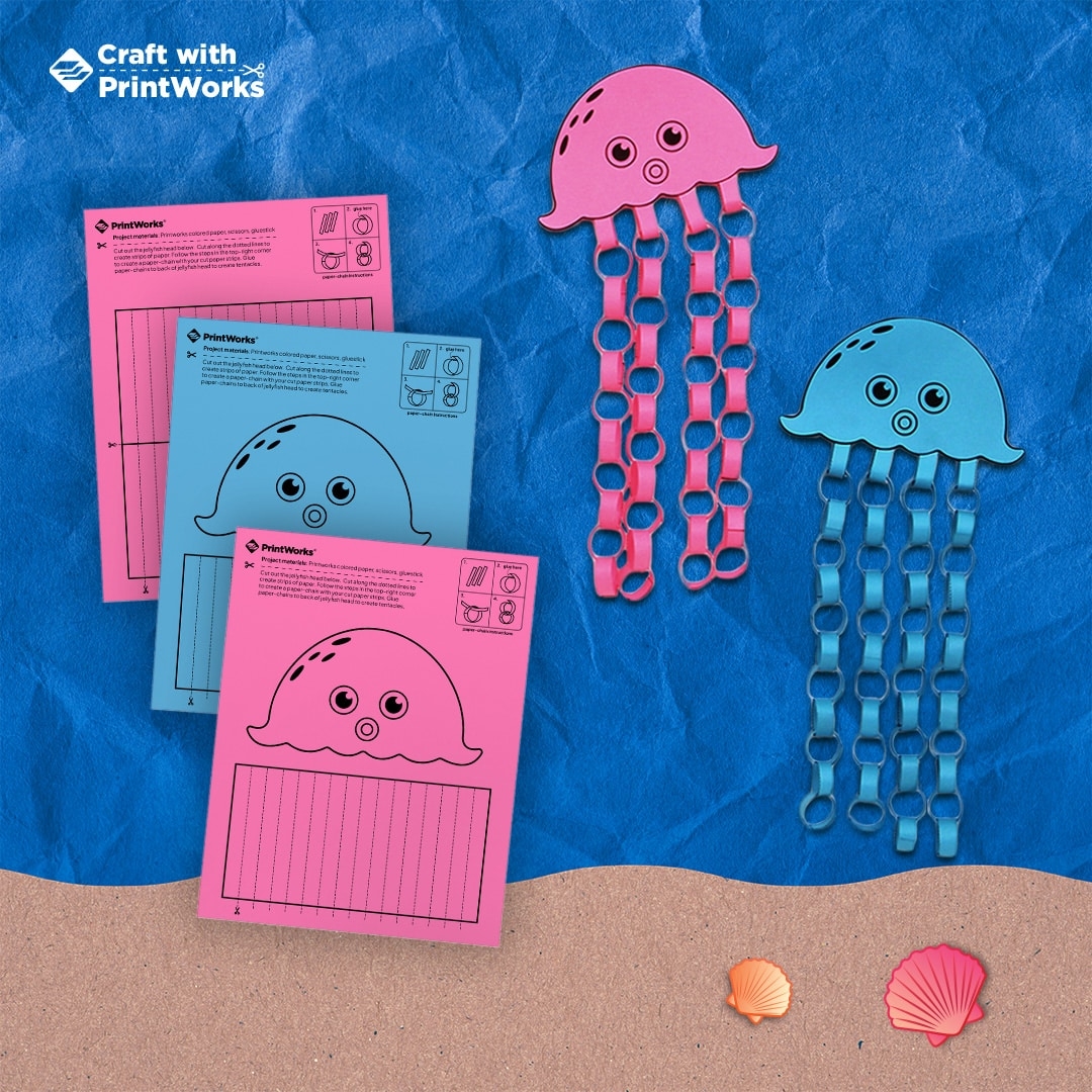 Free Printable Jellyfish Template