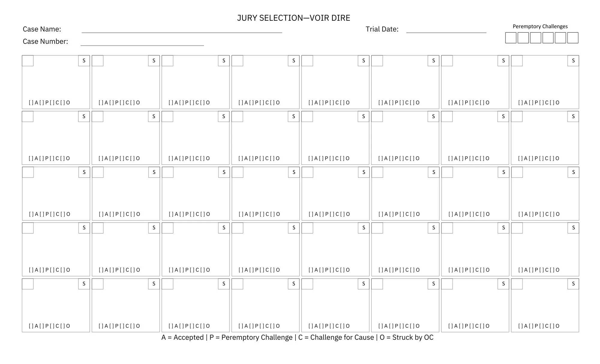 Jury Selection Voir Dire Etsy