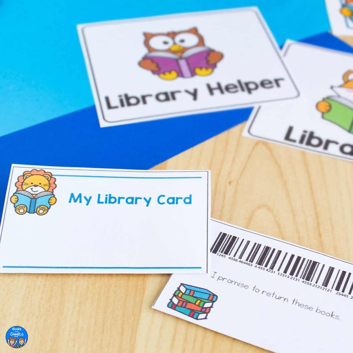 Let s Play Library Pretend Play Library Printables And Ideas
