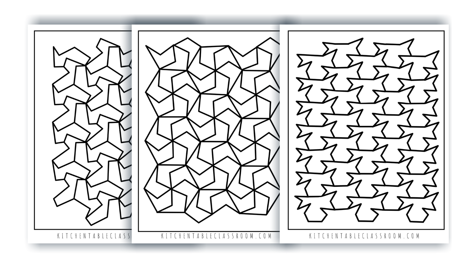 Lets Tessellate Kitchentableclassroom Worksheets Library