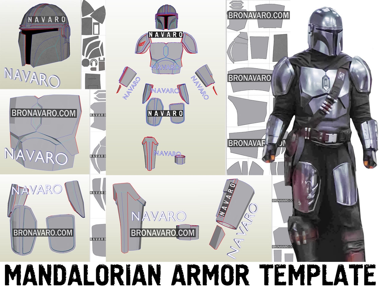 Mandalorian Beskar Armor Template By BRO NAVARO On DeviantArt