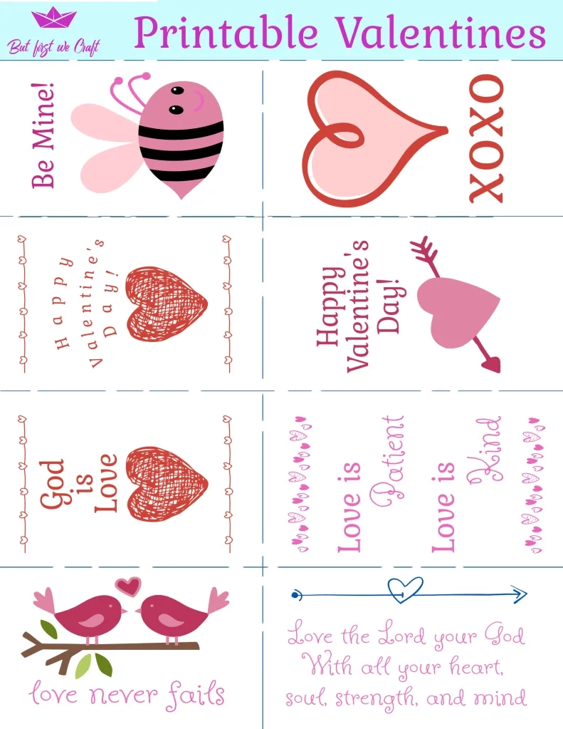 New Free Printable Valentine s Day Cards For Kids But First We Craft New Free Printable Valentine s Day Cards For Kids But First We Craft
