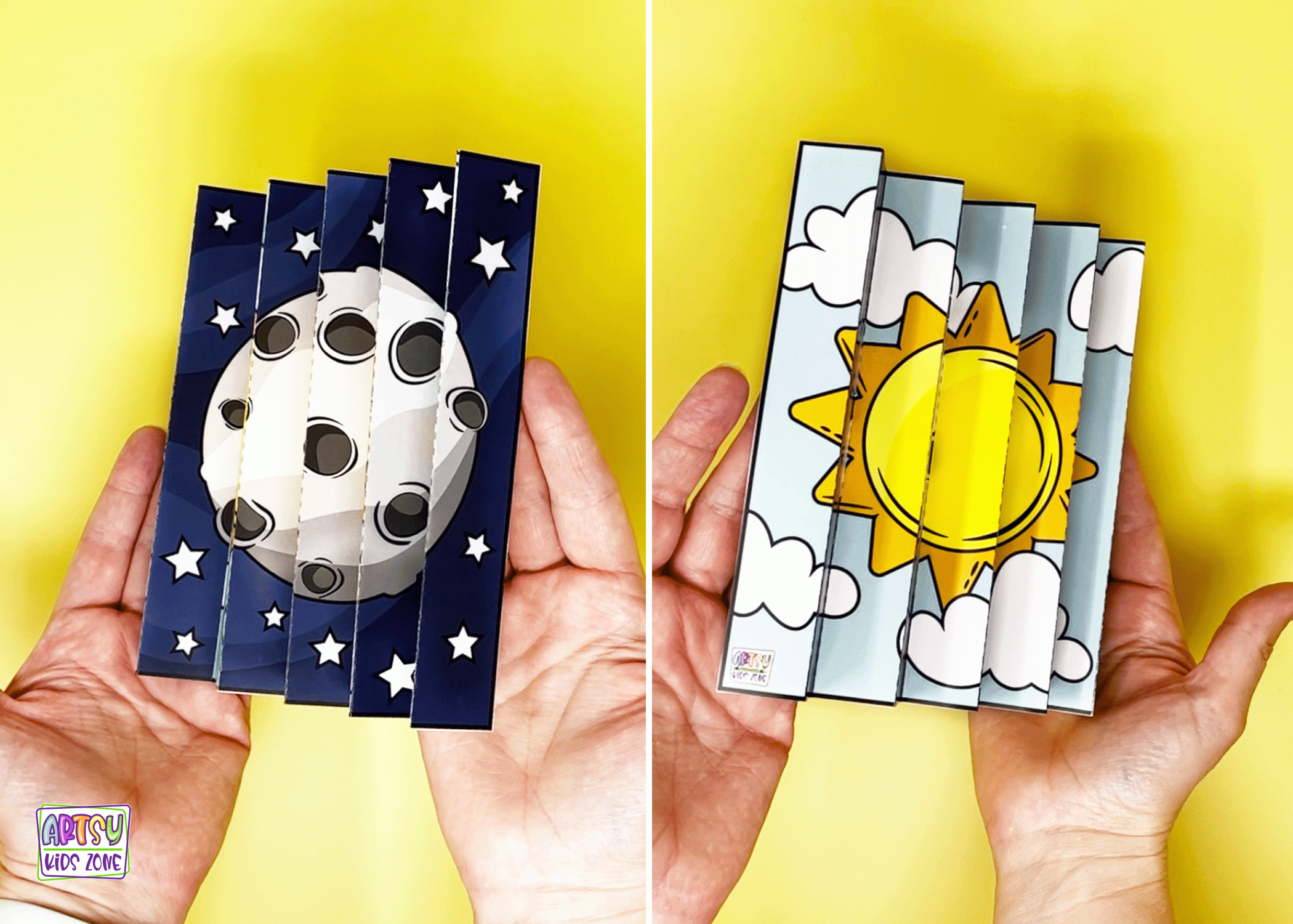 Night And Day Agamograph Template Pdf