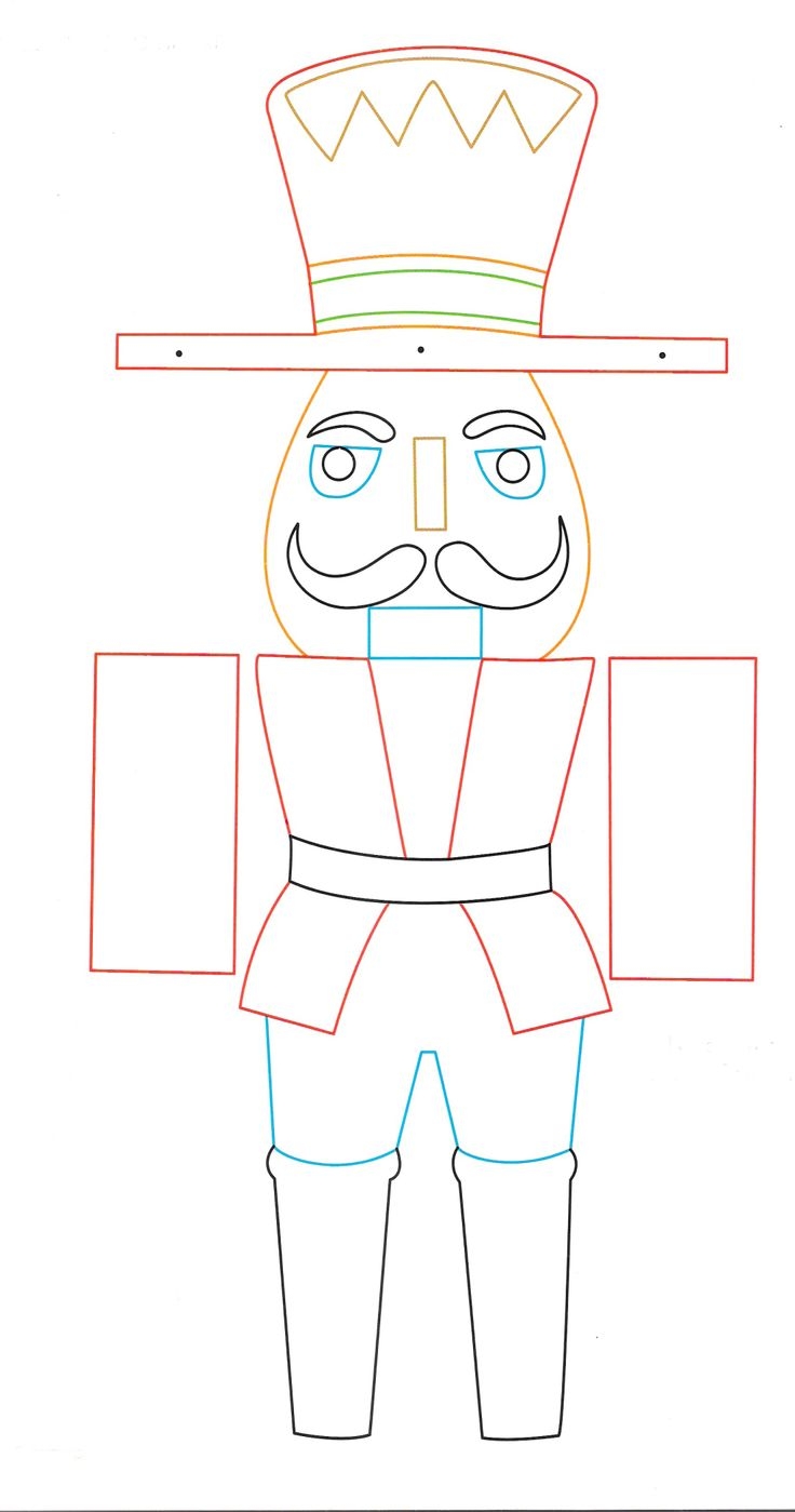 Nutcracker Template Printable