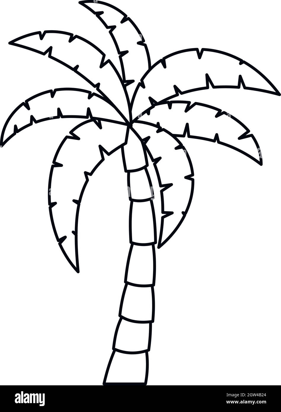 Palm Tree Template Printables