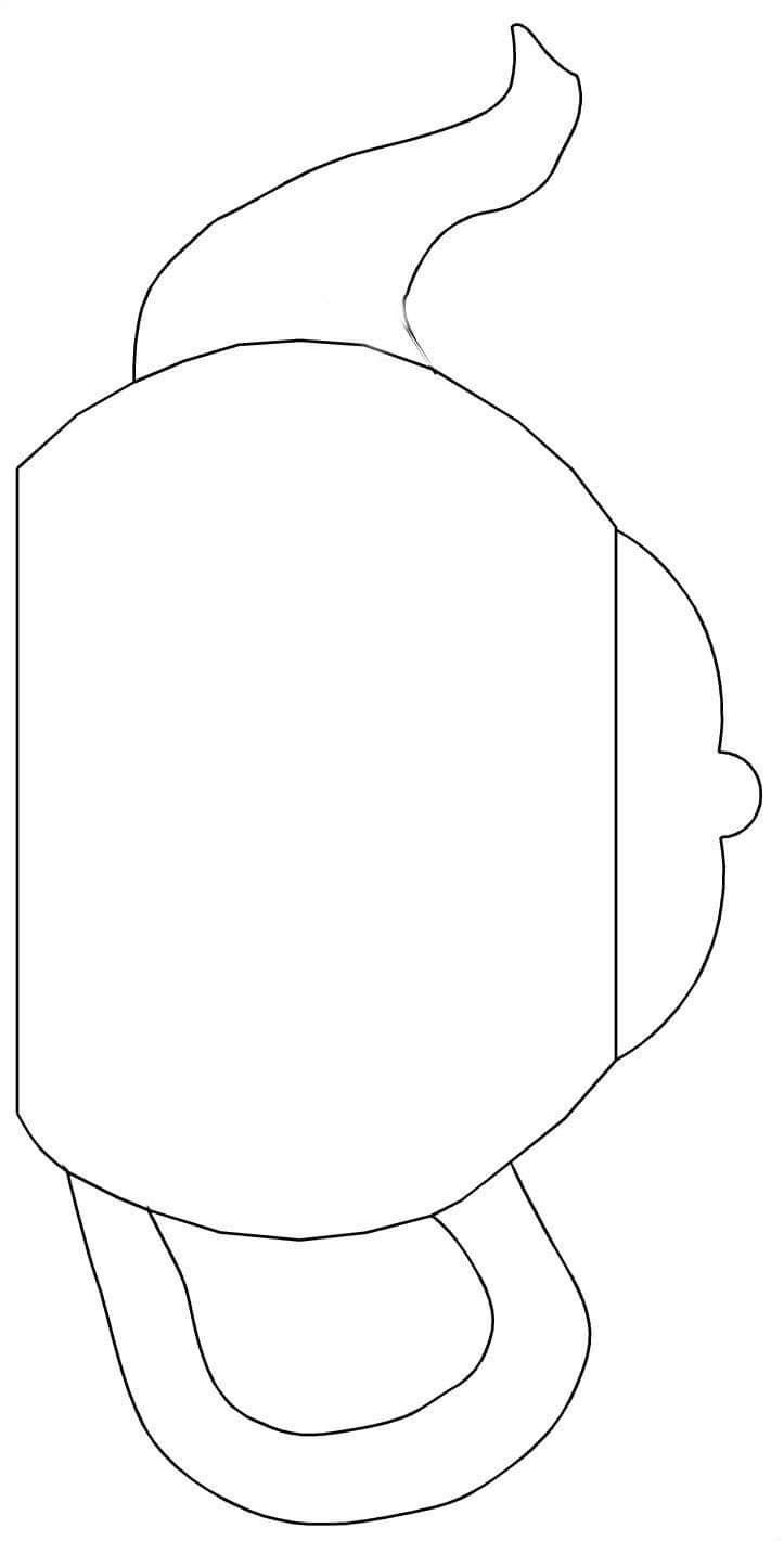 Teapot Printable Template