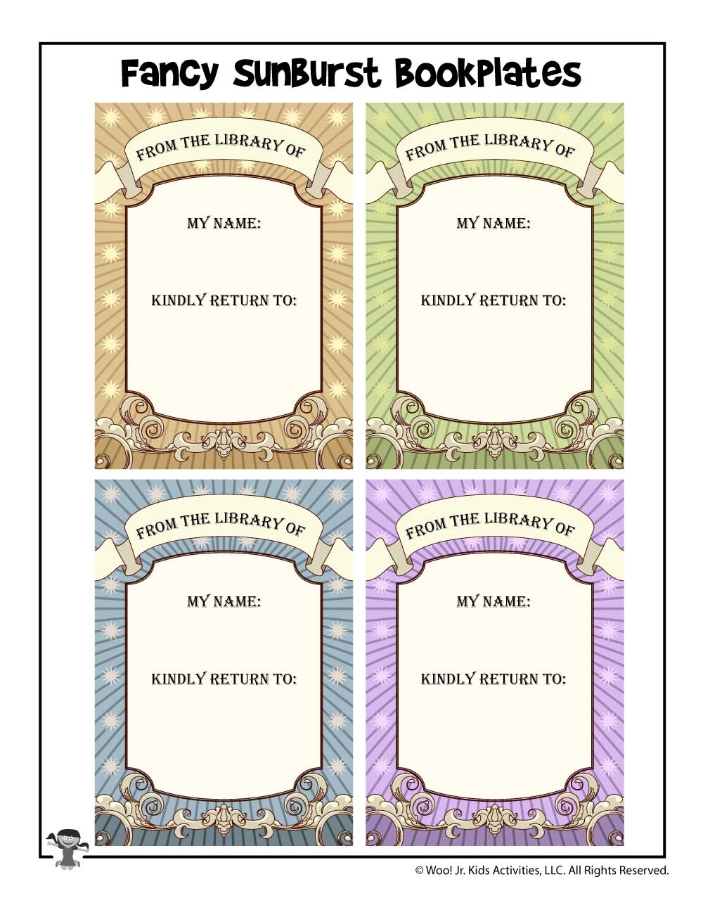 Printable Bookplates For Kids Woo Jr Kids Activities 