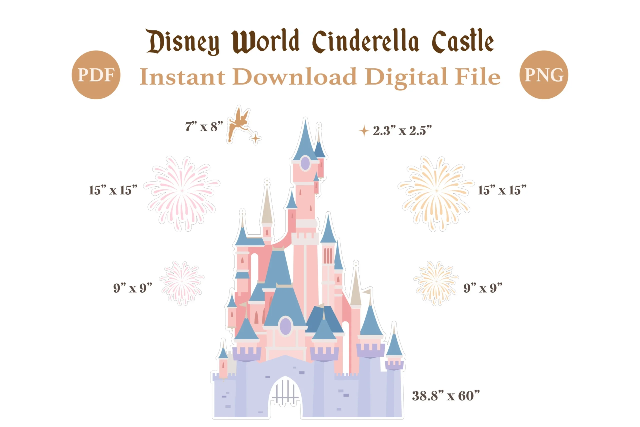 Disney Castle Template Printable Disney Castle Template Printable