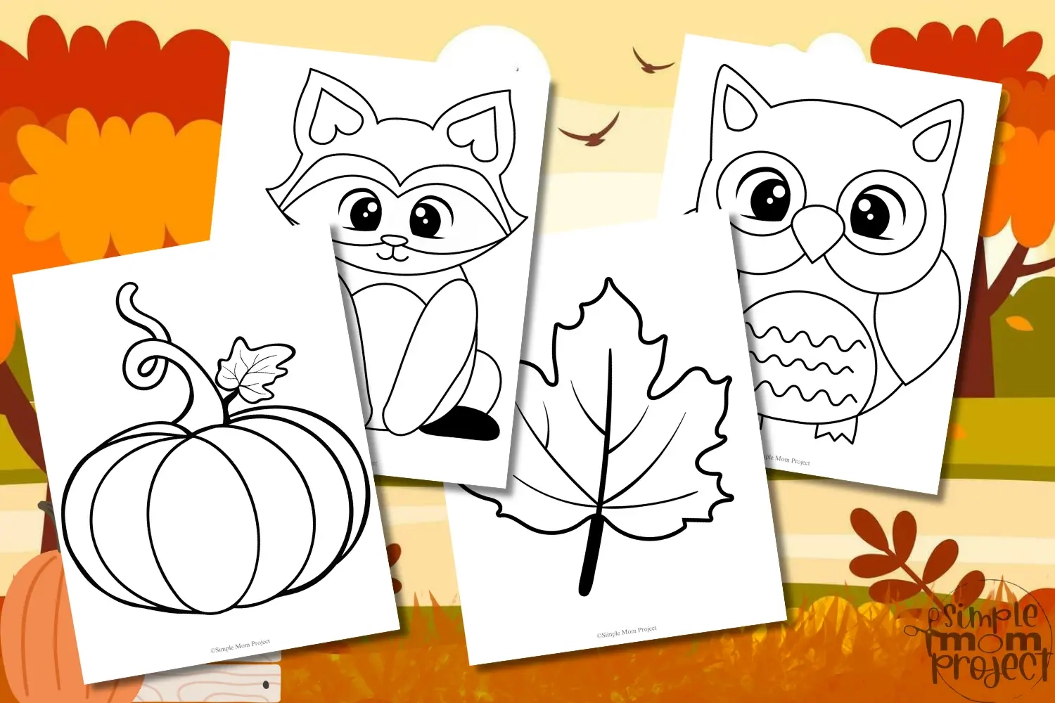 Printable Fall And Autumn Templates Simple Mom Project