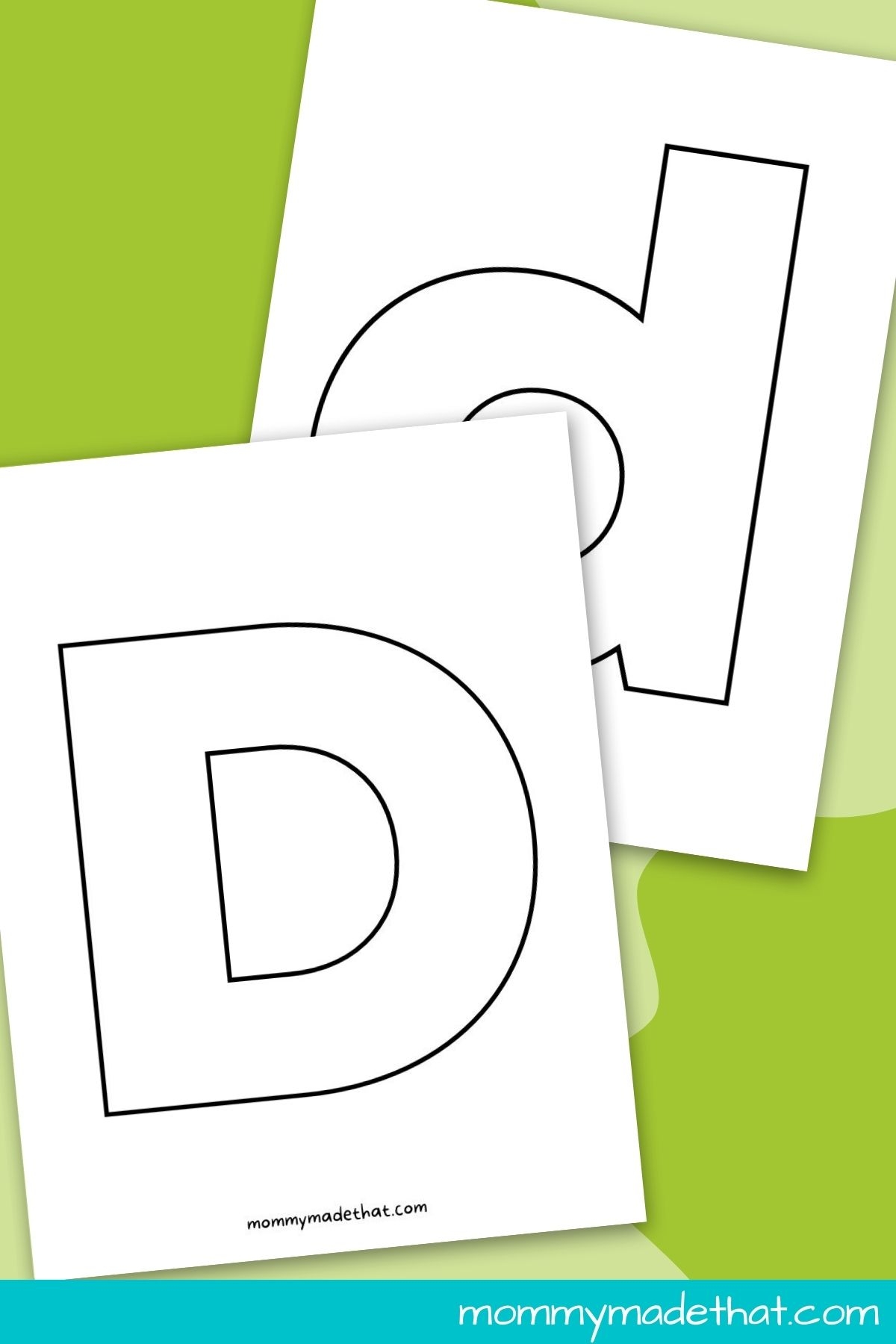 Printable Letter D Grab The Free Template