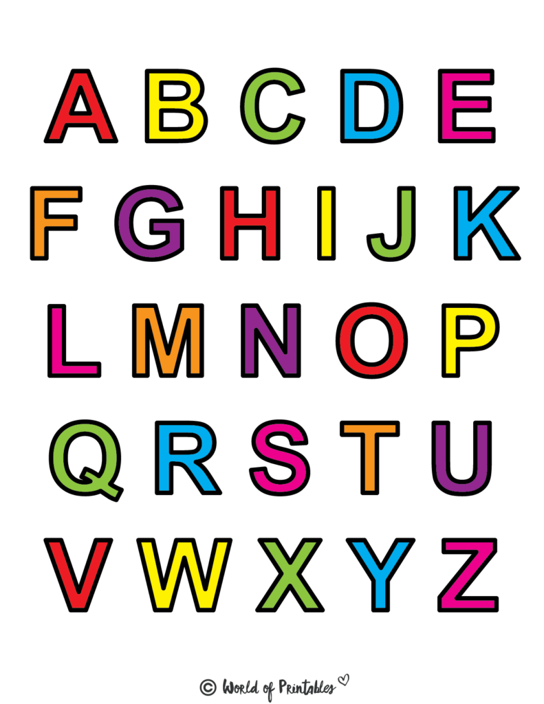 Abc Templates Printable Free Abc Templates Printable Free