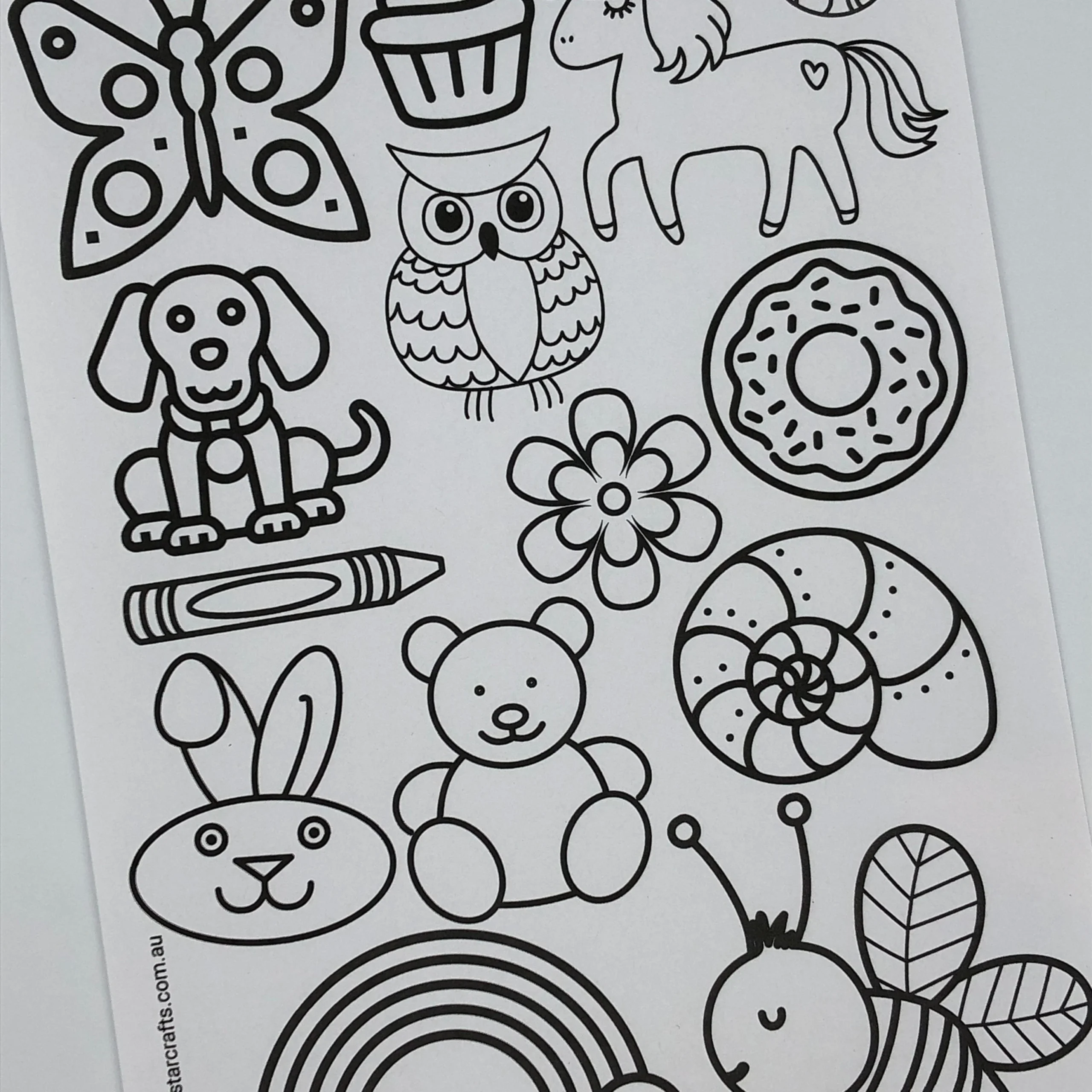 Shrink Art Templates Stencils SilverStarCrafts