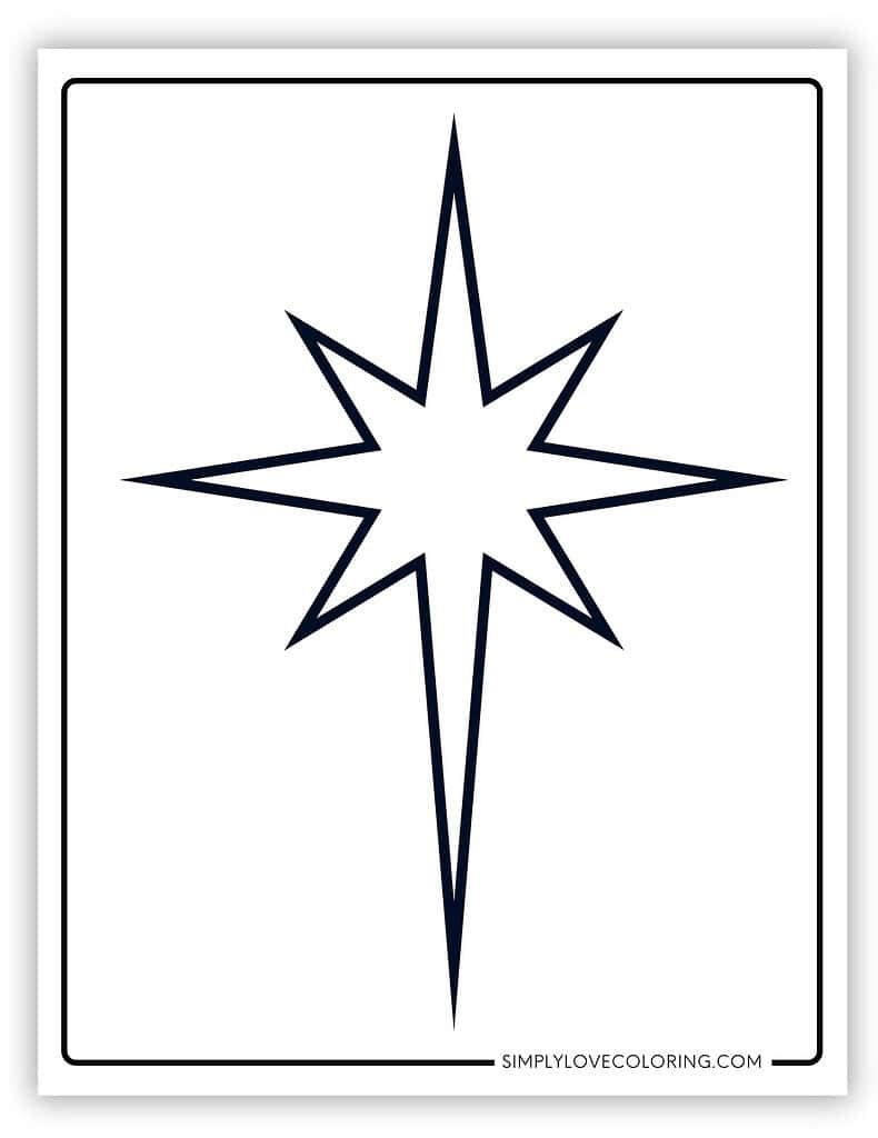 Star Templates Free PDF Printables Simply Love Coloring