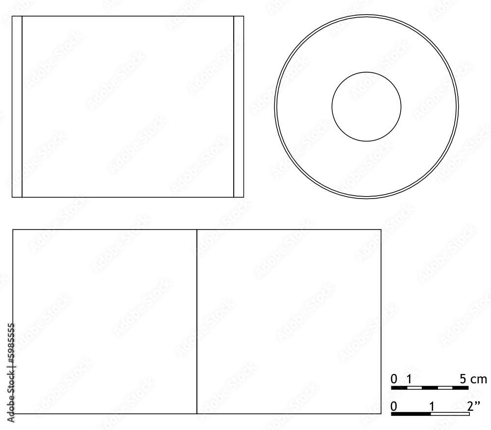 Cd Cover Template Printable