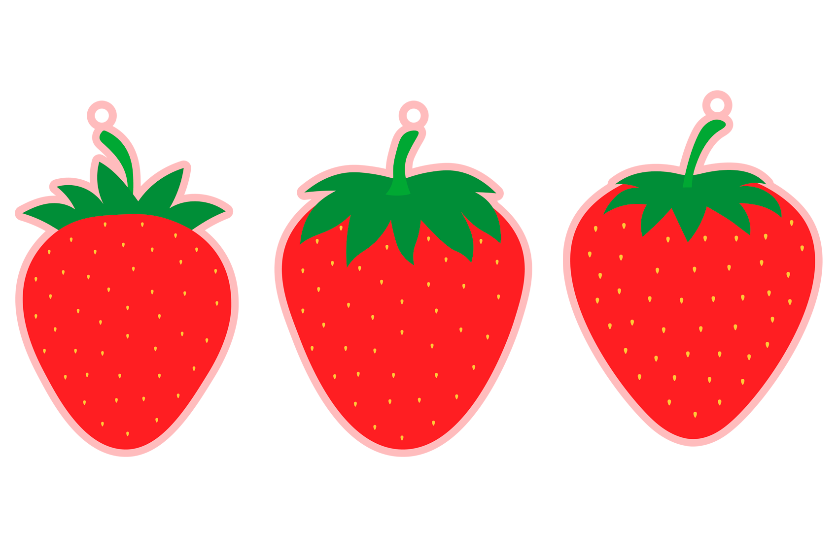 Strawberry Printable Template Strawberry Printable Template