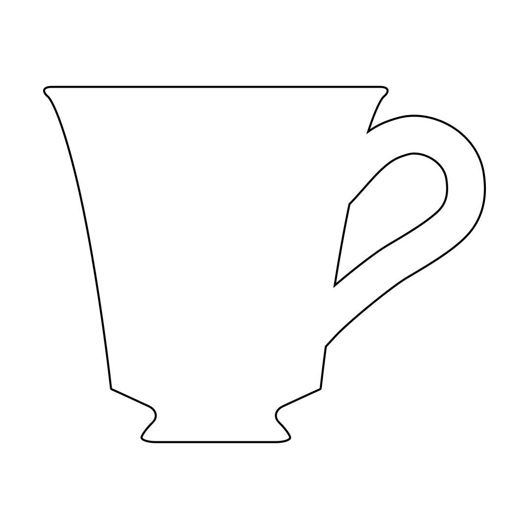 Tea Cup Template Free 10 Free PDF Printables Printablee