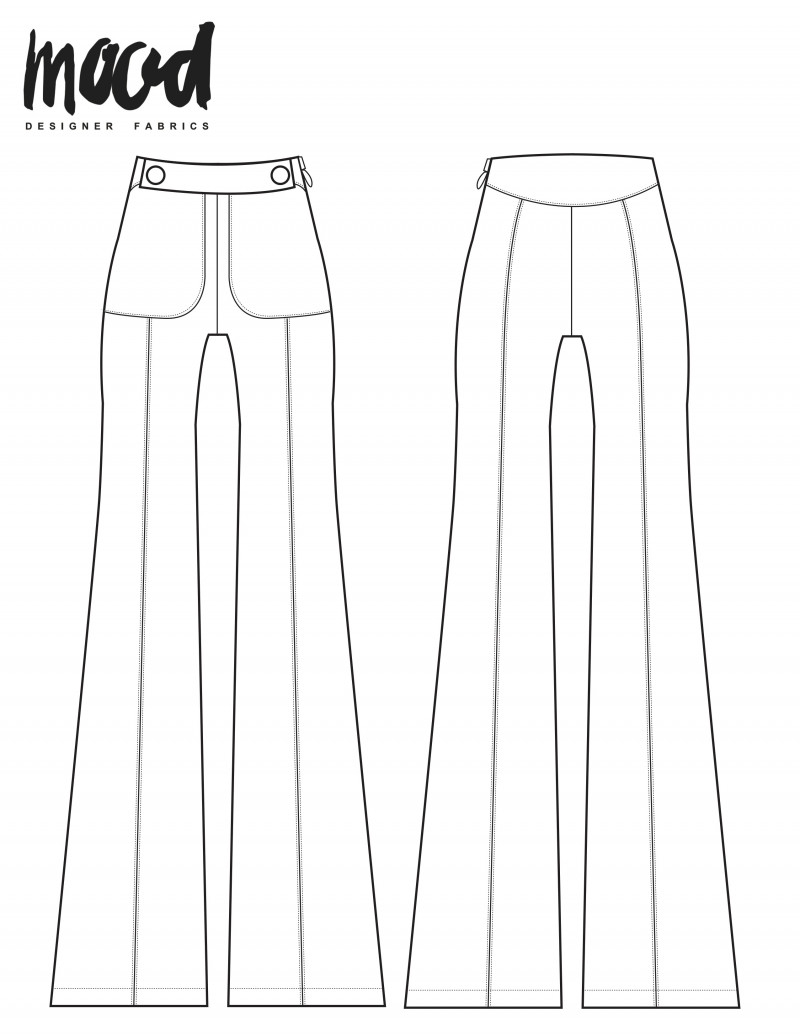 The Ash Pants Free Pants Sewing Pattern Mood Sewciety
