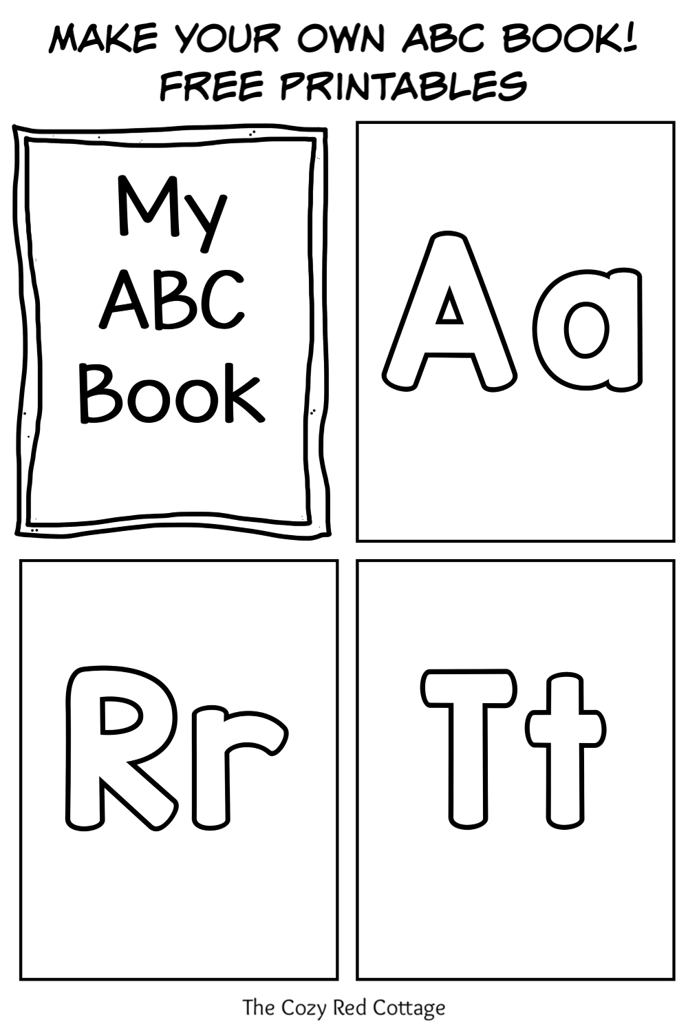 Free Printable Abc Book Template
