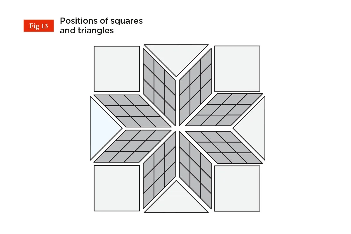 Printable Lone Star Quilt Pattern Template