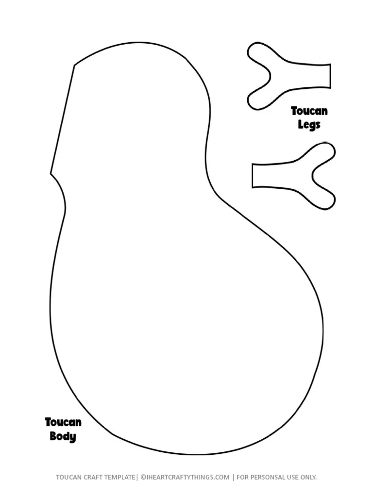 Toucan Craft For Kids PDF