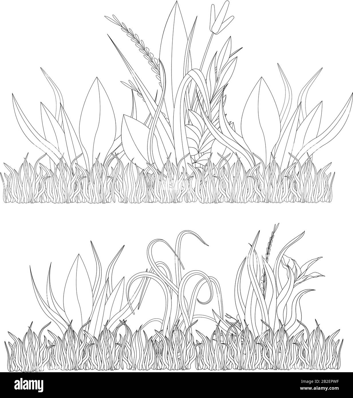 Grass Printable Template
