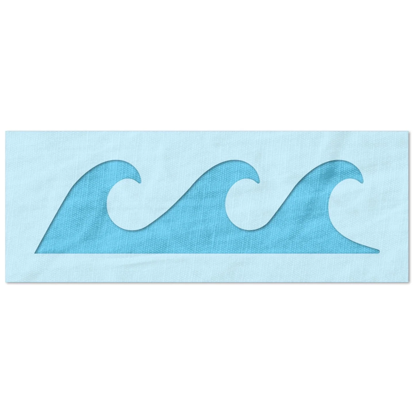 Printable Waves Template