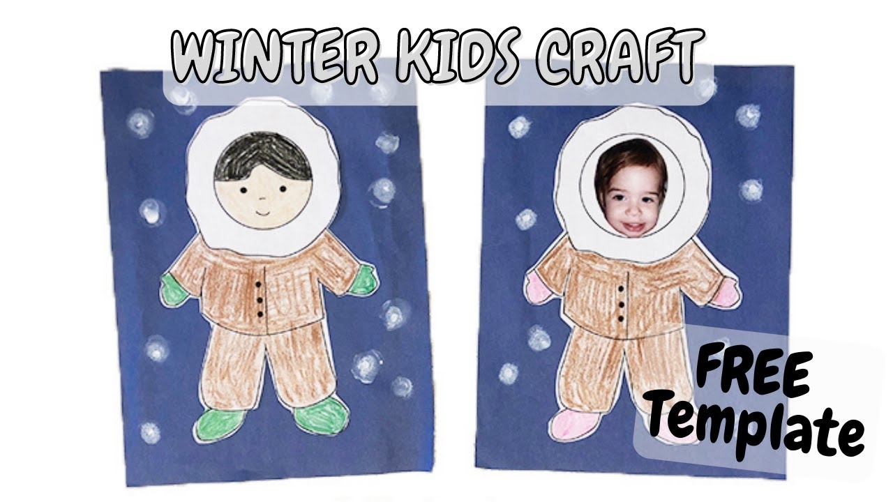 Free Printable Eskimo Template
